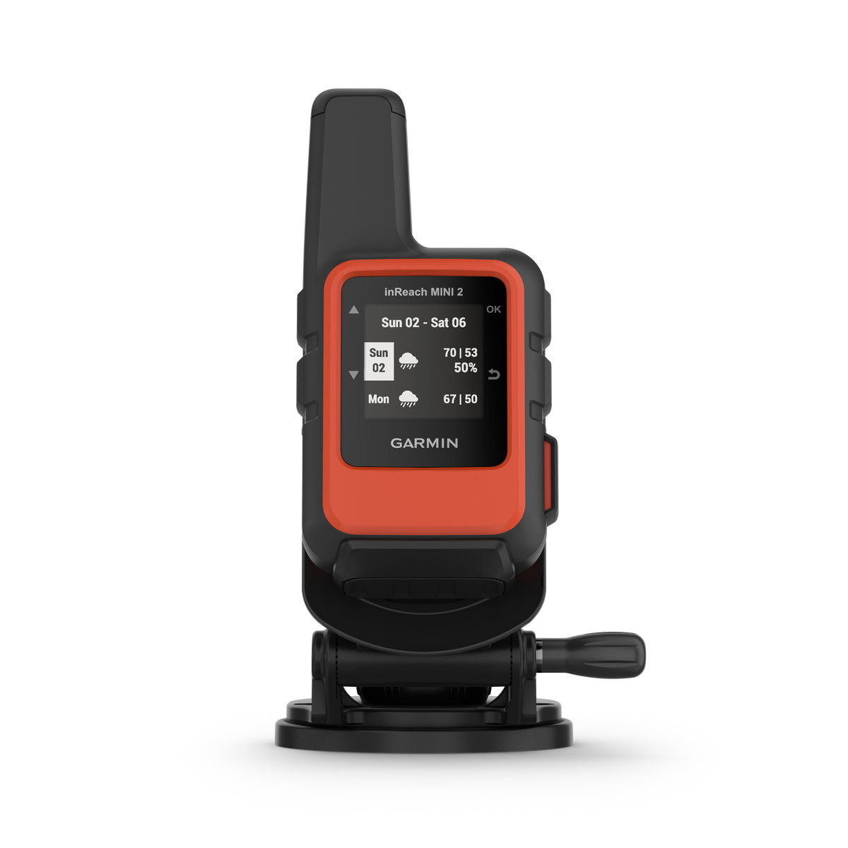 Garmin inReach® Mini 2 Marine Bundle, Rød