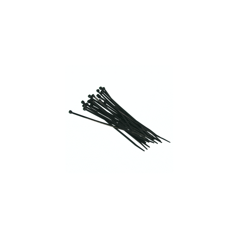 Cable b. black, 2.5x99 100 pcs