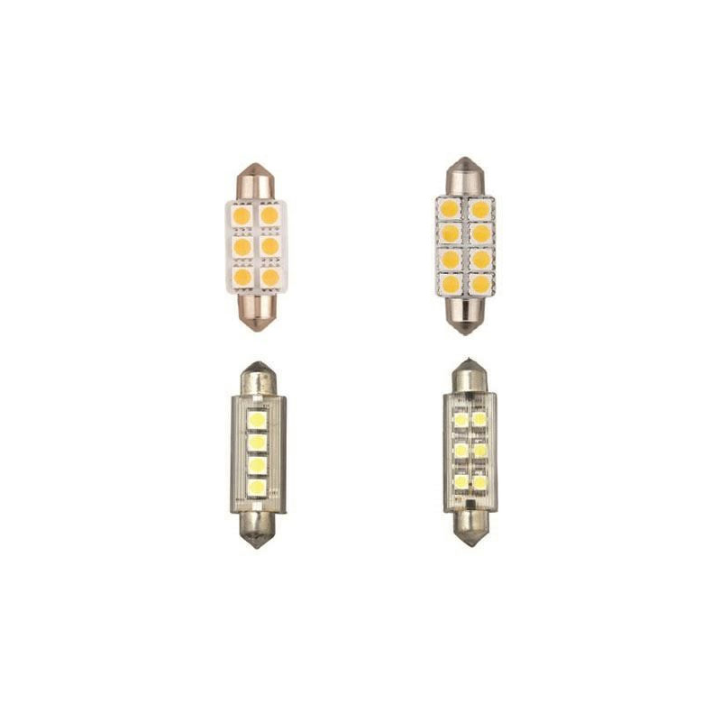 LED pinol 39mm 90LM hvid 12V