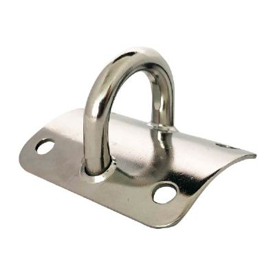 Krum Plade rf    Ø:6 mm   Vandret bøjle   H:51 x B:39 mm