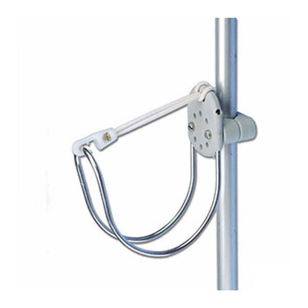 Redningskransholder N1725520 f/Rør Ø:25mm  M/Klips T/Lys