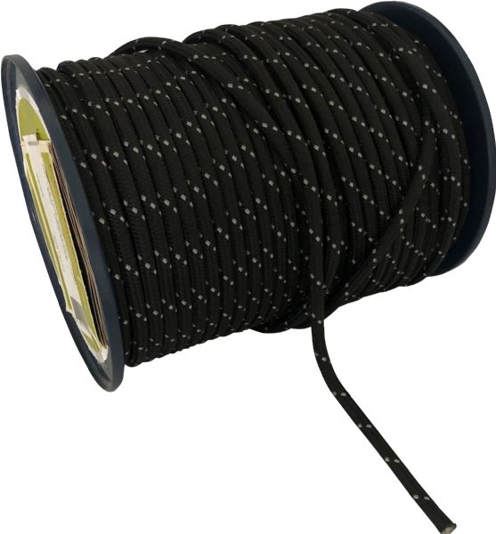 Reflex Line Black Polyamide 6mm 100m/Spool