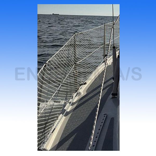 Robline Søgelændernet 2mm Hvid H-60cm
