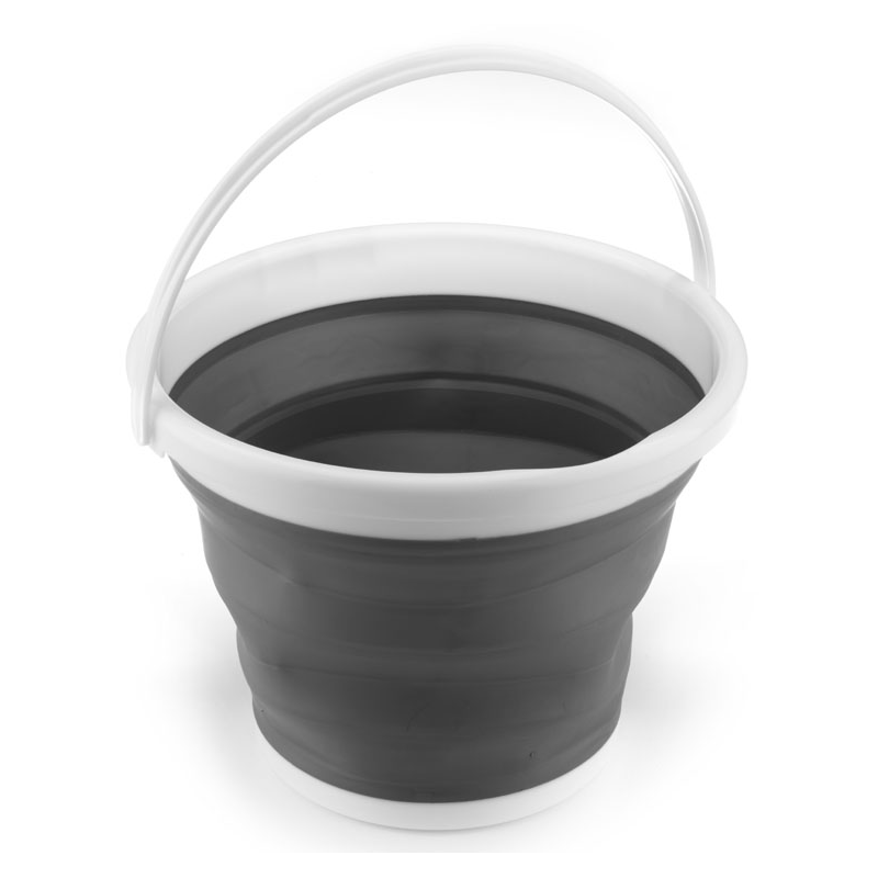 Foldbar silikone spand 10 liter