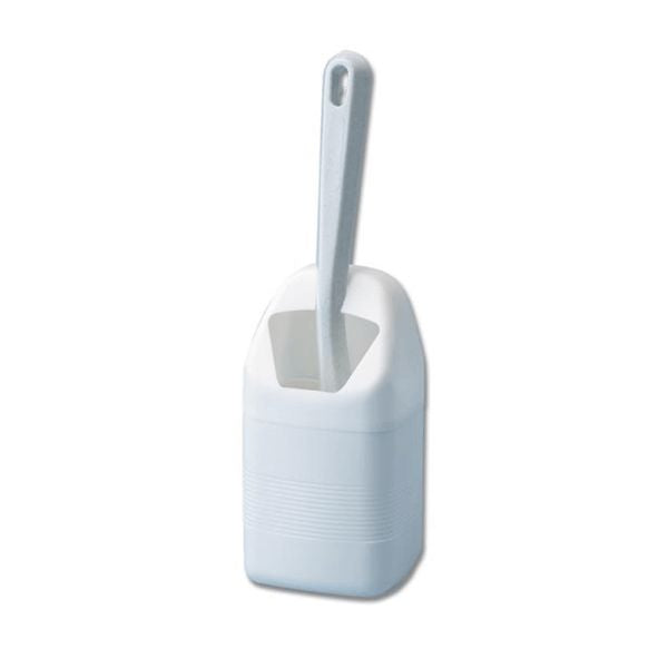 Toilet brush with holder