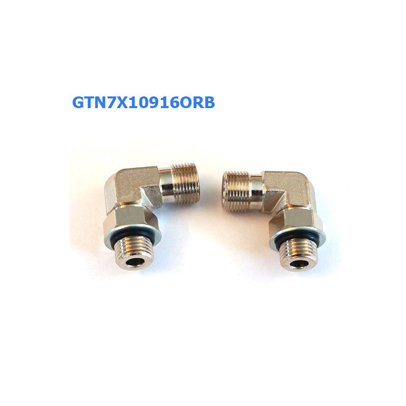 Vinkel Fiting 1/4"" UNF Til Pumpe og Cylinder