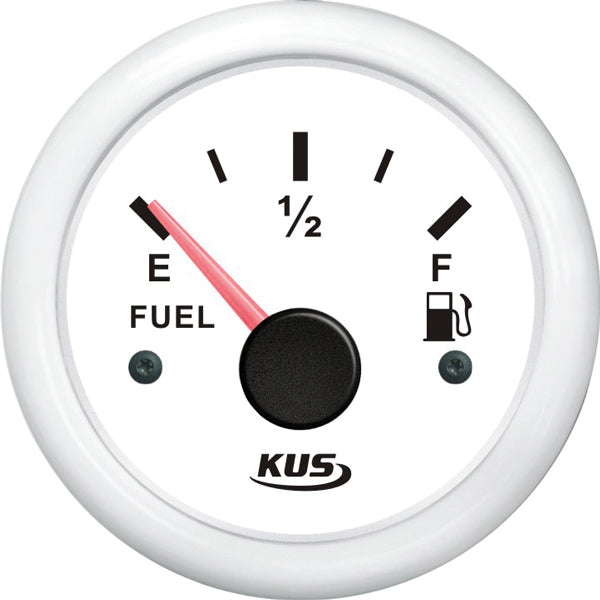 Ur, brændstofmåler, sort