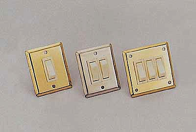 Påbygningskontakter dobb. 51x64mm