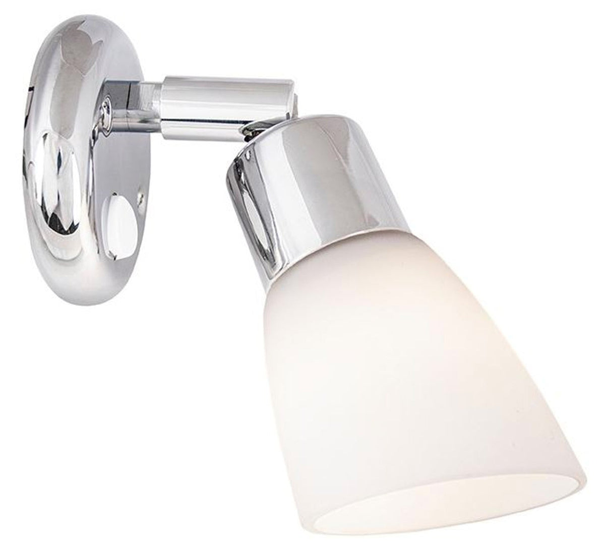 Frilight lampe OPAL LED krom/hvid