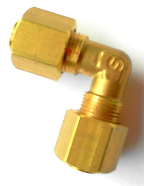 Gas Vinkelkobling Ø8mm