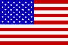 Gæsteflag USA trykt 30x45cm