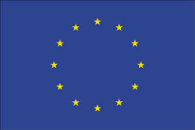 Gæsteflag, 45 x 30, Europa